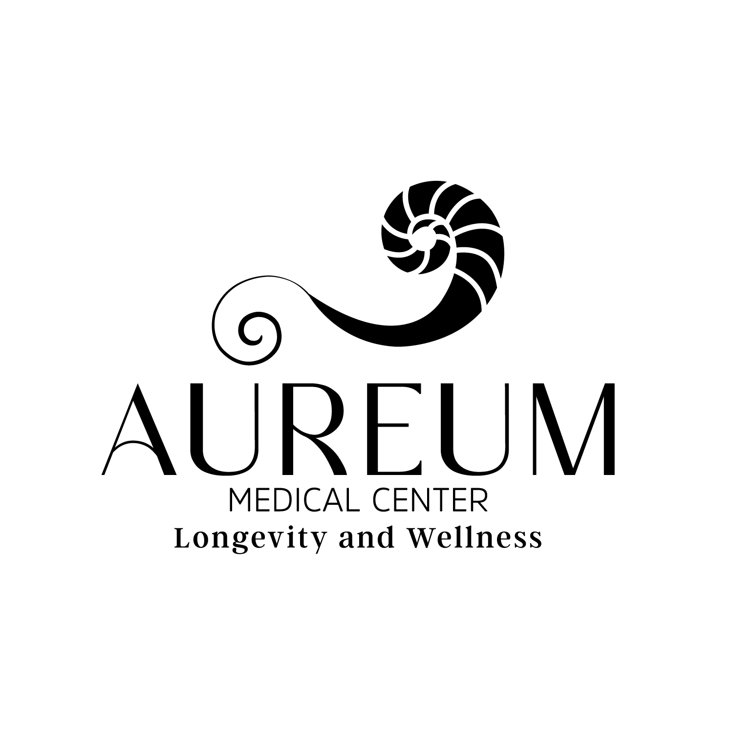 logo aureum negro